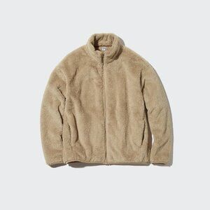COMFY! Uniqlo Fluffy Yarn Fleece Full-Zip Jacket
